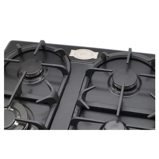 Miniature : Table de cuisson à gaz 60 cm (Noir et Argent) Empire KG 6325 Em Sil Turbo