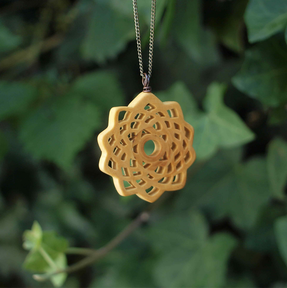 Miniature : Pendentif chakra coronal