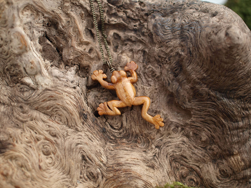 Miniature : Pendentif grenouille