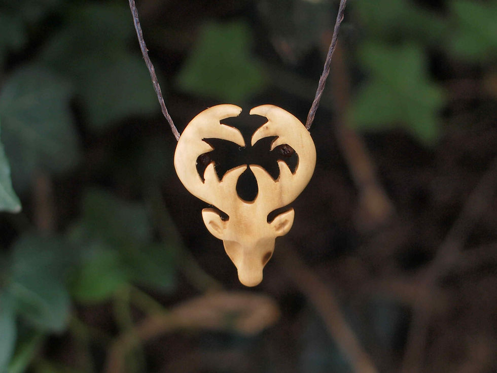 Miniature : Pendentif cerf