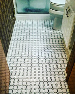 finished up, looks great! _#tile #tilegu