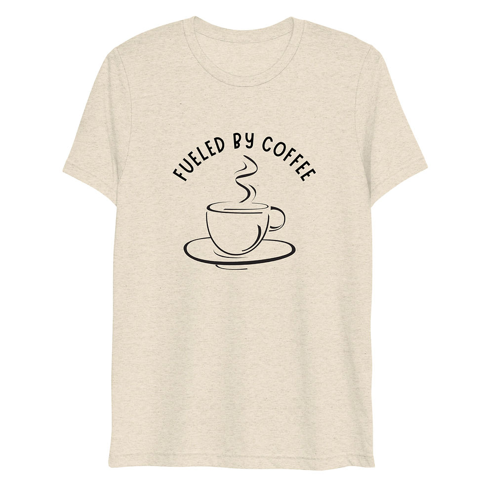 Thumbnail: Fueled by Coffee Short sleeve t-shirt