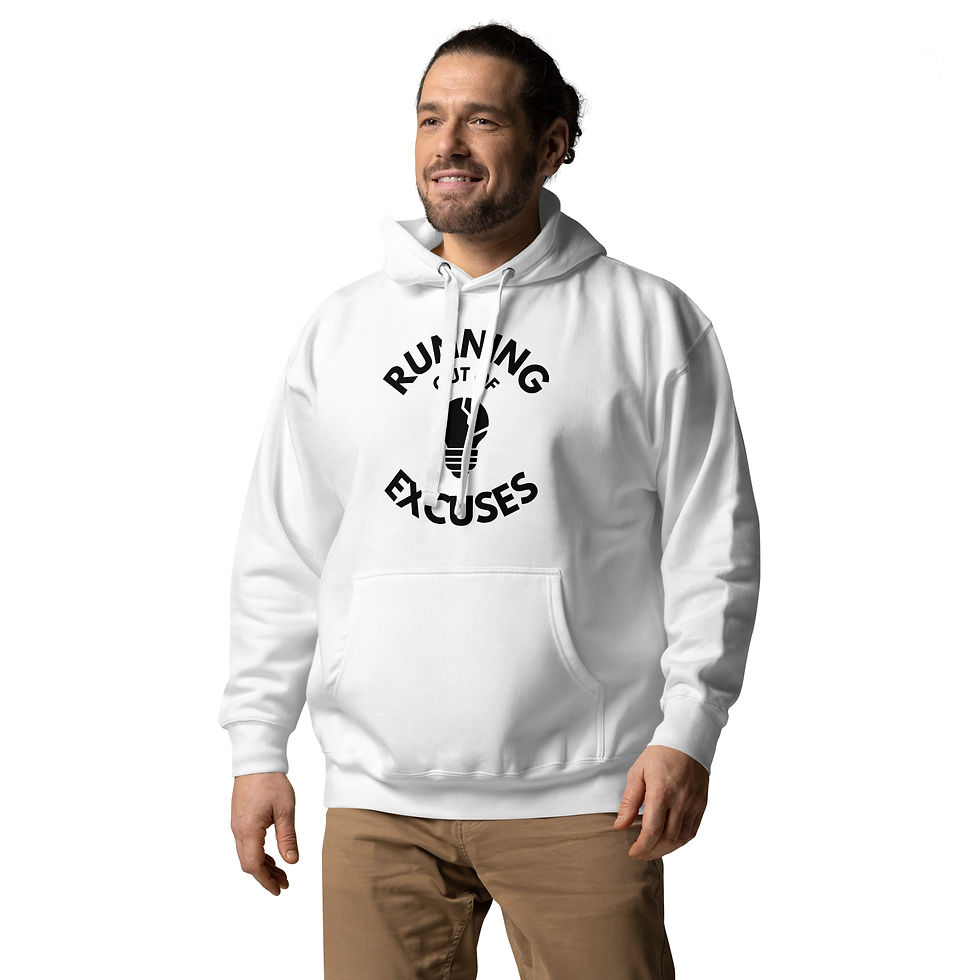 Thumbnail: Running Out of Excuses Unisex Hoodie