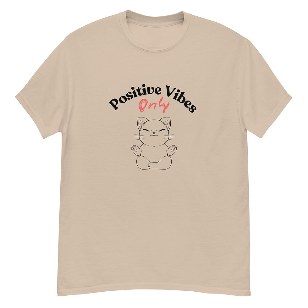 Thumbnail: Positive Vibes Unisex statement tee