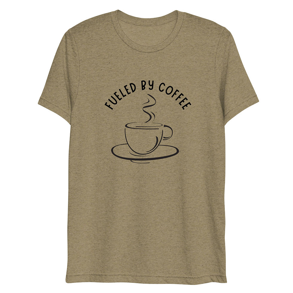 Thumbnail: Fueled by Coffee Short sleeve t-shirt