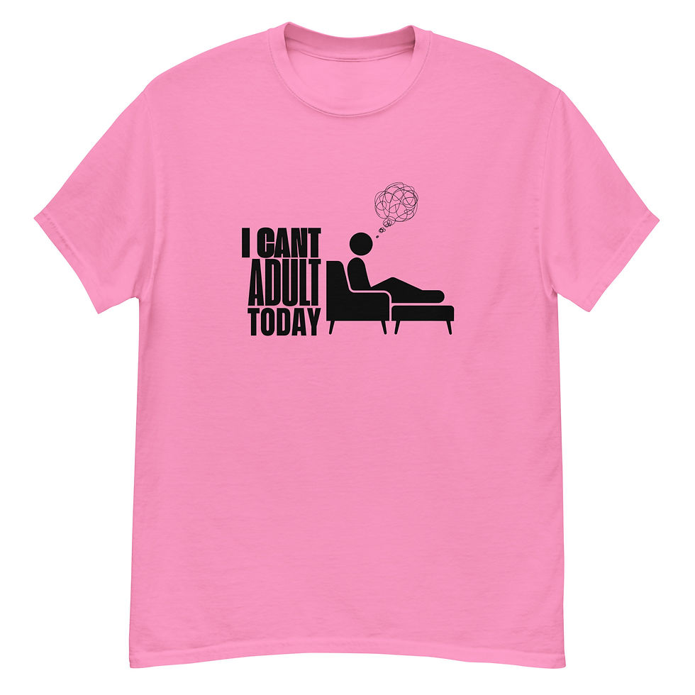 Thumbnail: Adulting Unisex Statement Tee