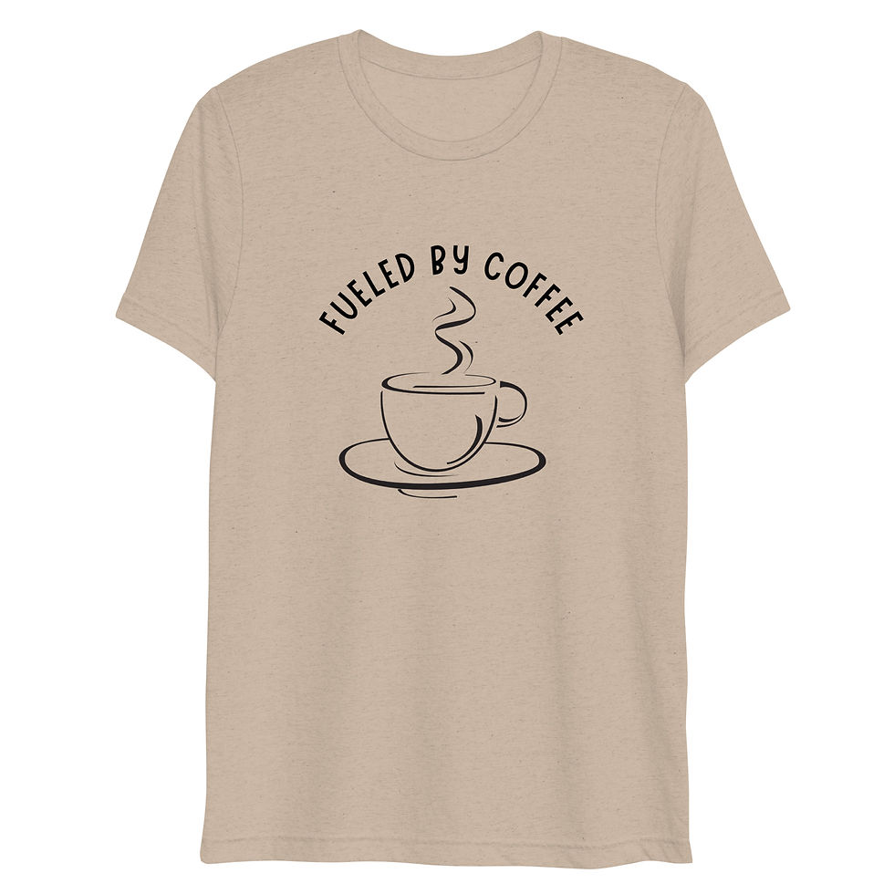 Thumbnail: Fueled by Coffee Short sleeve t-shirt