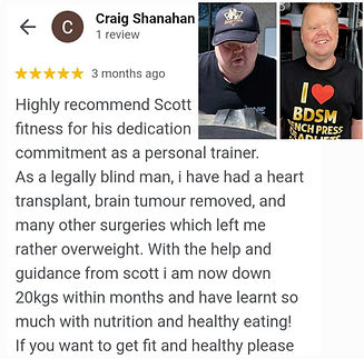 craigs weight loss jurney