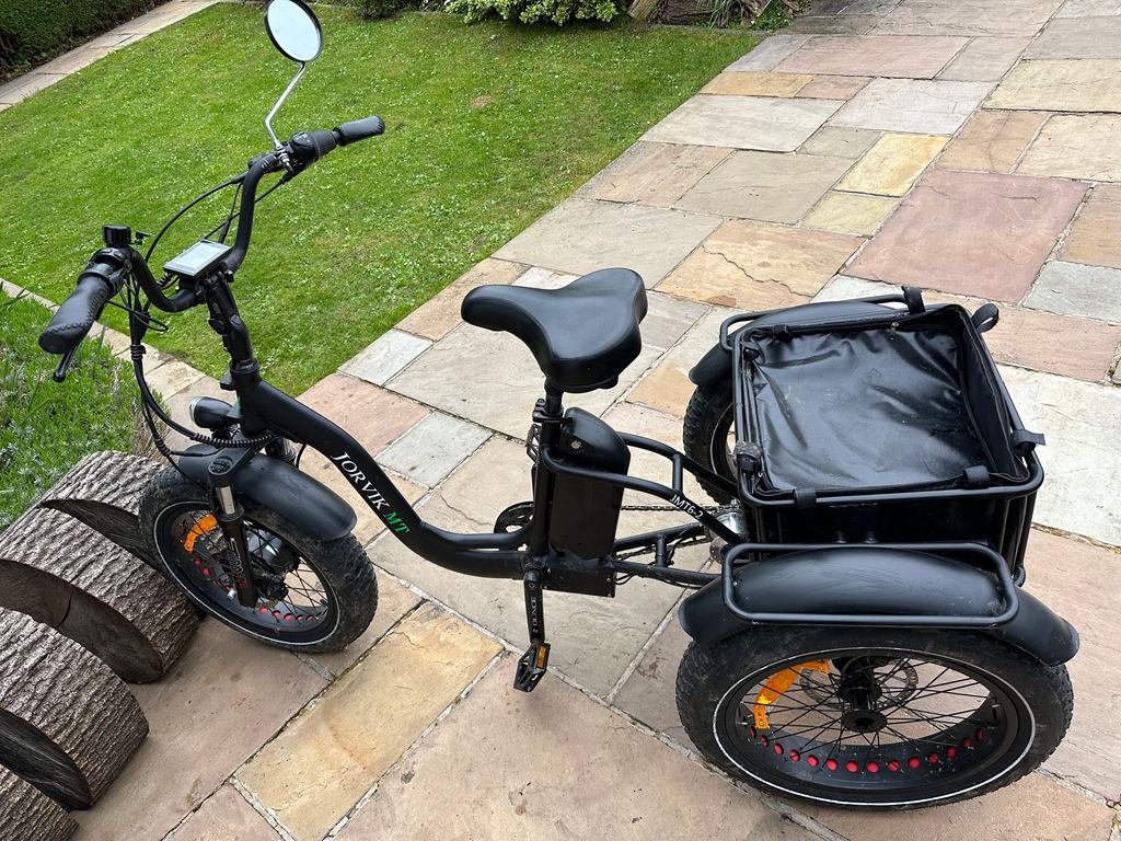A Yorvik trike bicycle