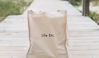 Life Etc. Tote Bag