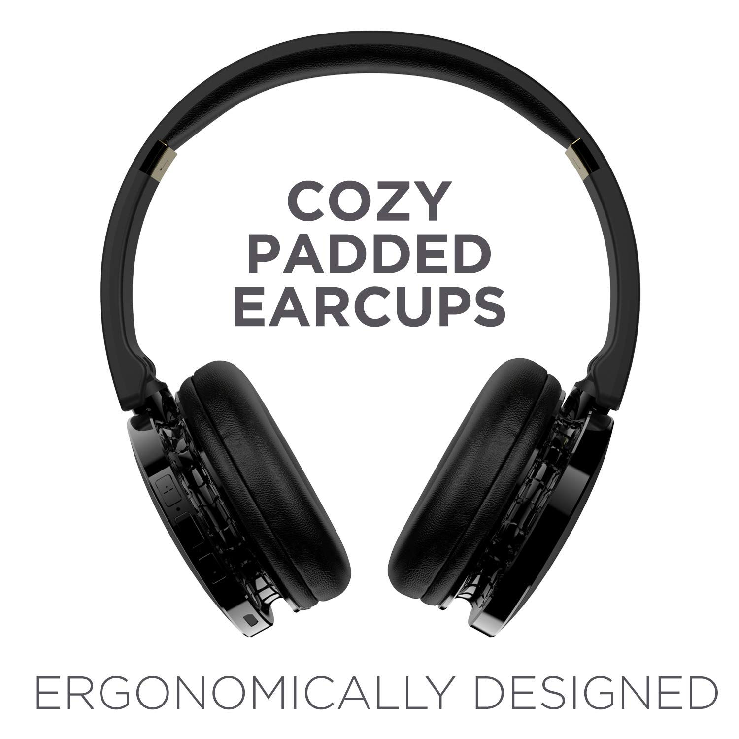 boAt Rockerz 370 Bluetooth Wireless On Ear Headphone with Mic (Buoyant Black)