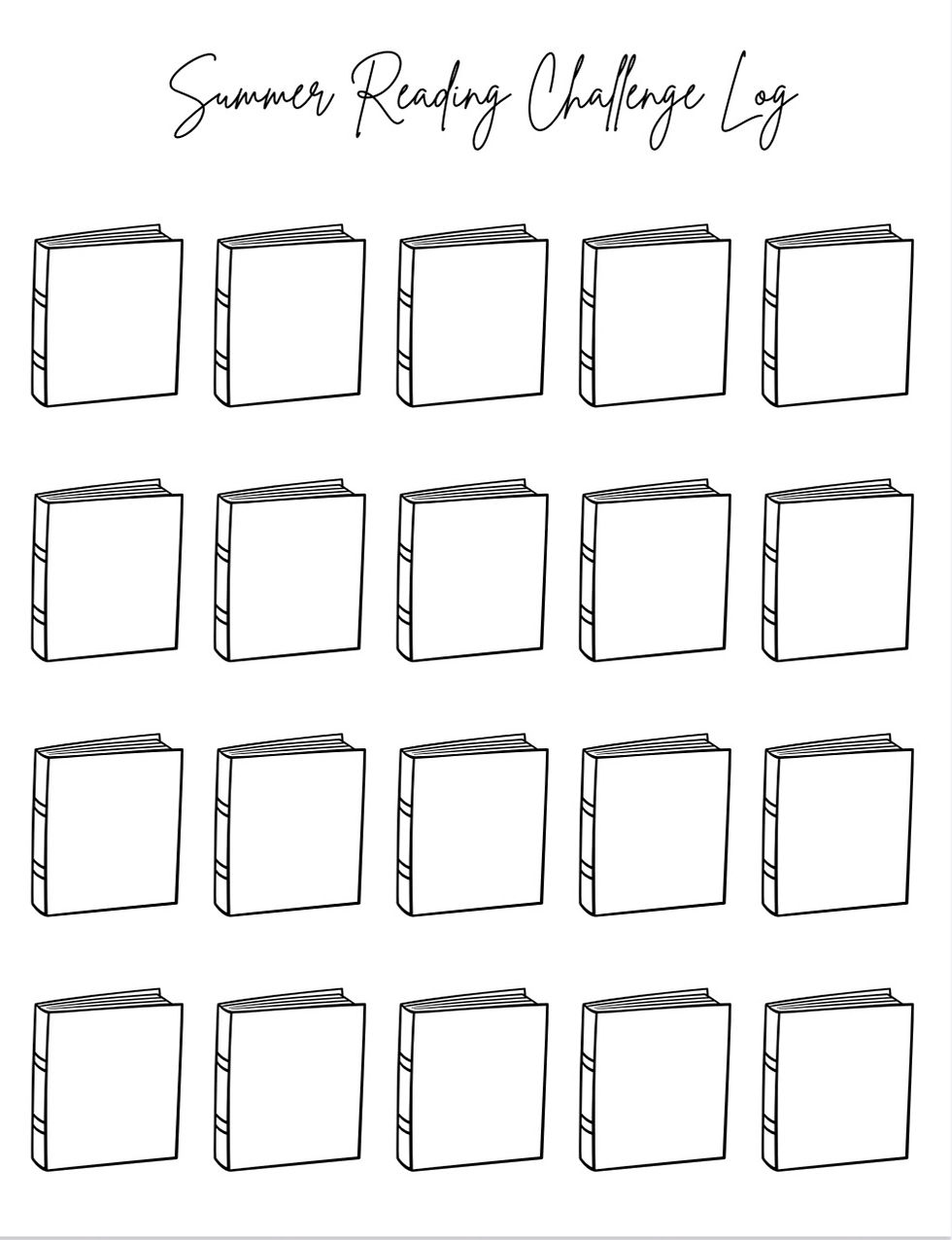 The Craft Corner: Summer Reading Log Printables