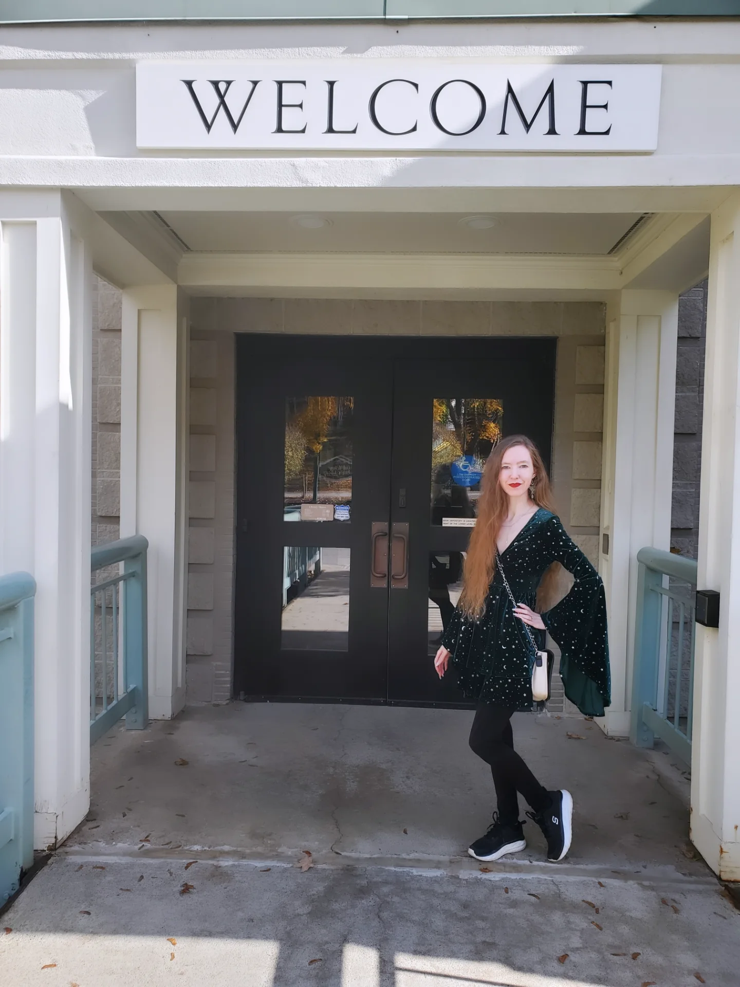 Old Town Publc Library sign
