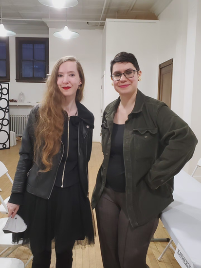 Amber Hathaway and Katherine Silva