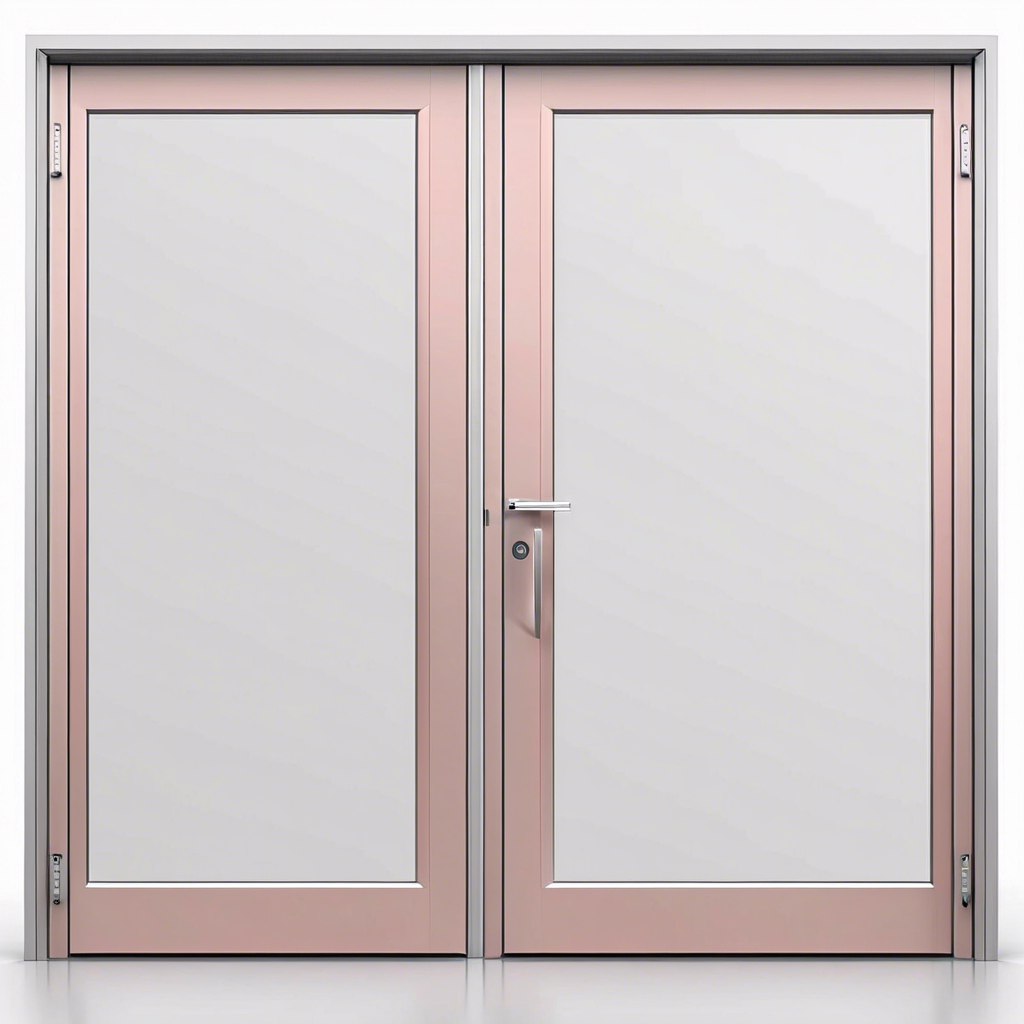 Double Aluminum Door