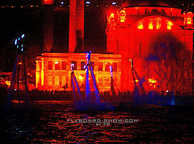 Flyboard Show Night 8