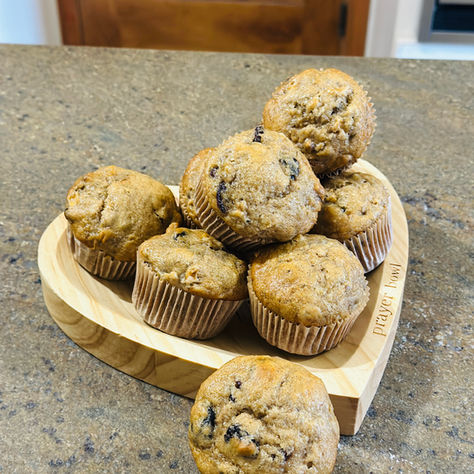 Cran-Apple Banana Nut Muffins