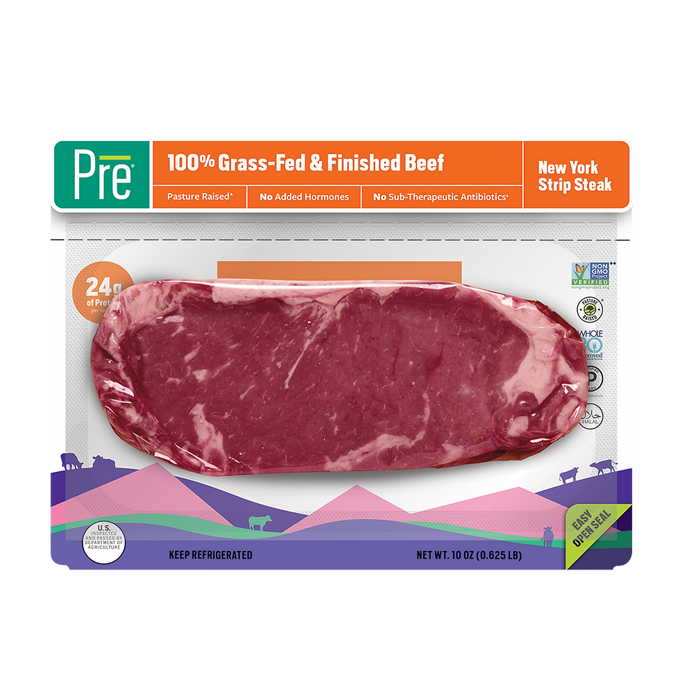 New York Strip Steak package