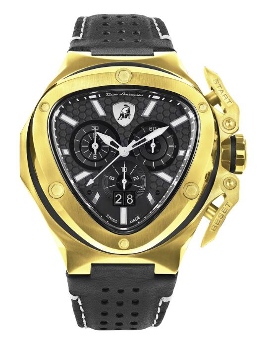 Tonino Lamborghini Spyder X YG T9XD-YG Replica watch price content media