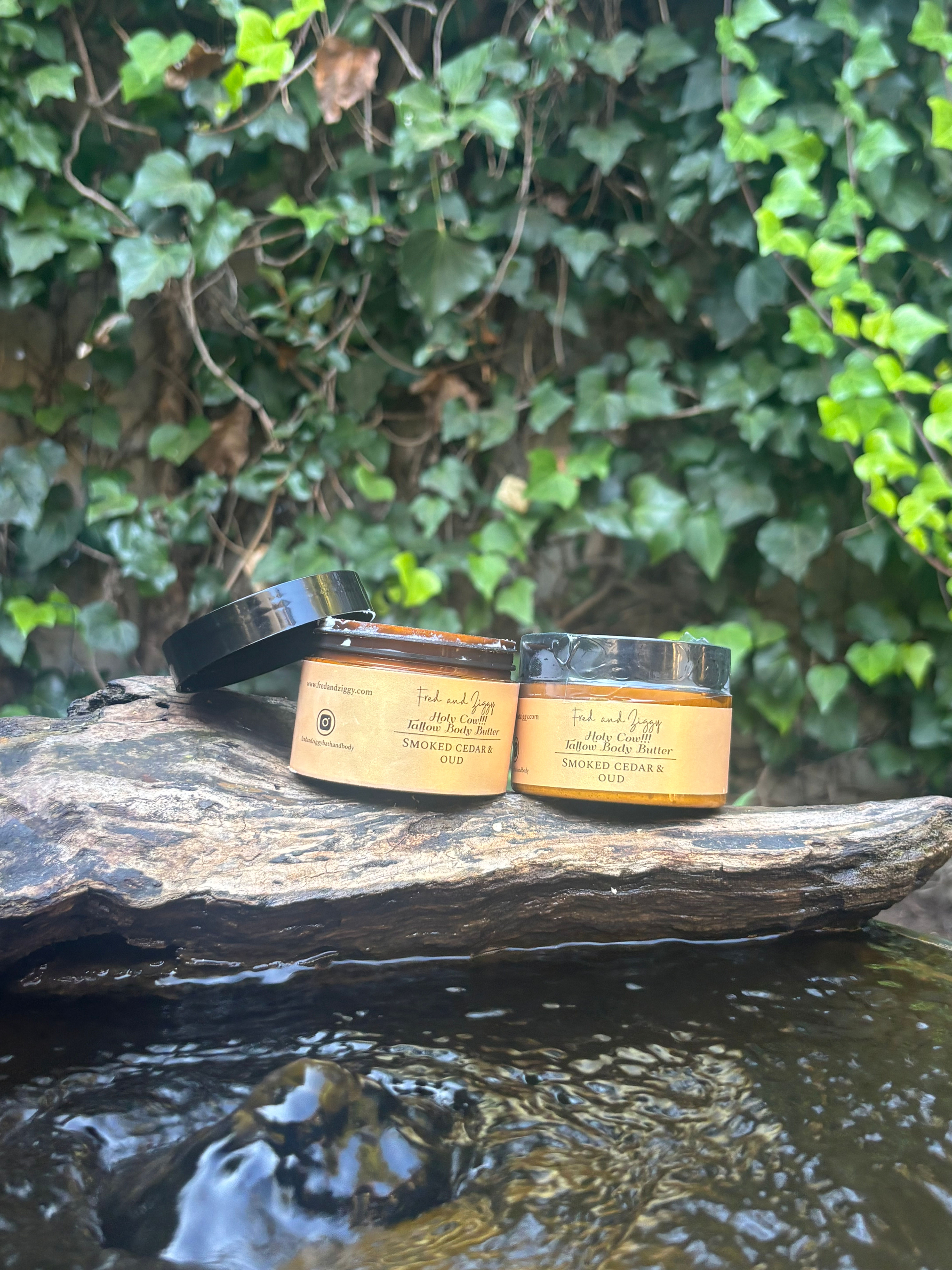 Smoked Cedar and Oud Body Butter