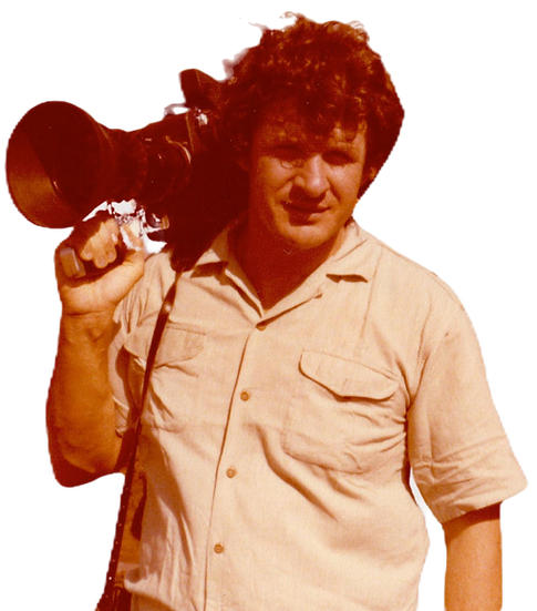 Willibrord Frequin jong met camera