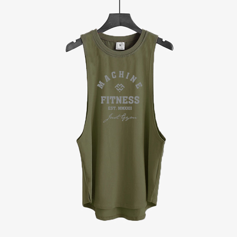 Thumbnail: Gym Bodybuilding Workout Fitness T-Shirts Mens Casual Sport Sleeveless Singlets 