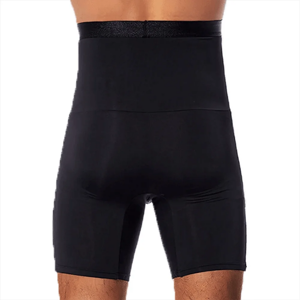 Thumbnail: Men Tummy Control Shorts Body Shaper Compression High Waist Trainer Belly Trimme