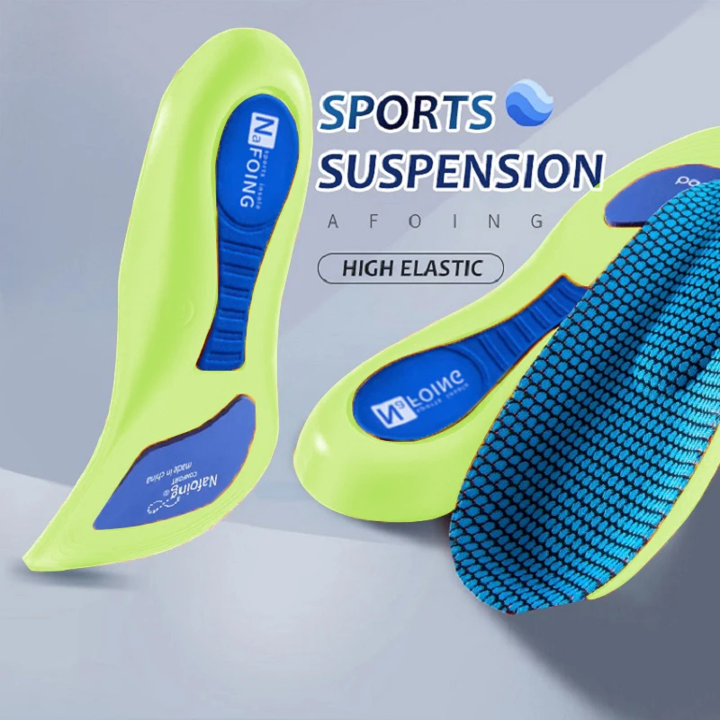 Thumbnail: Orthopedic Insoles for Feet Sport Shock-absorbing Insole for Shoes Arch Support 