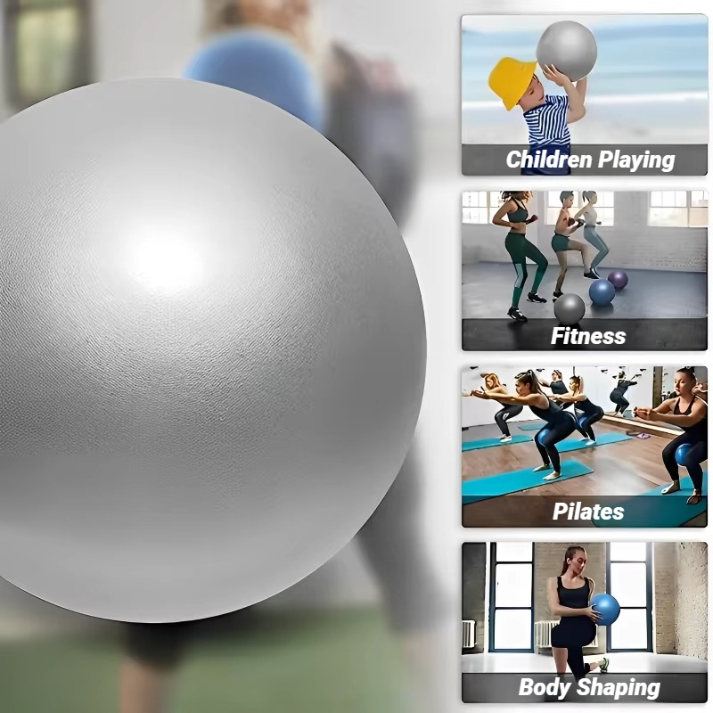 Thumbnail: 25CM New Yoga Pilates Ball Exercise Gymnastic Fitness Balance Gym Core Indoor Tr