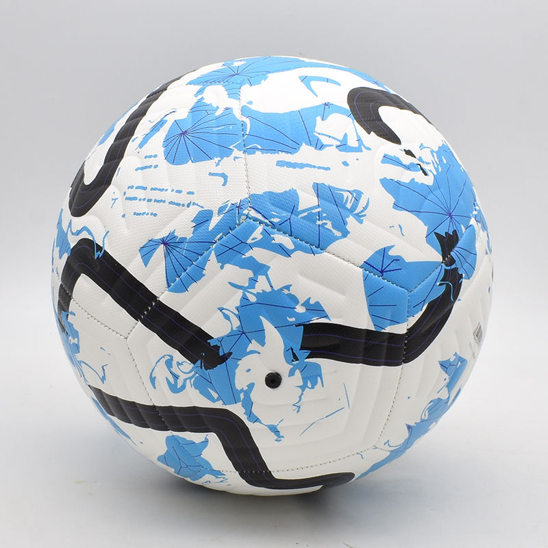 Thumbnail: Soccer Balls Standard Size 5 Machine-Stitched Ball PU Material Sports League Out