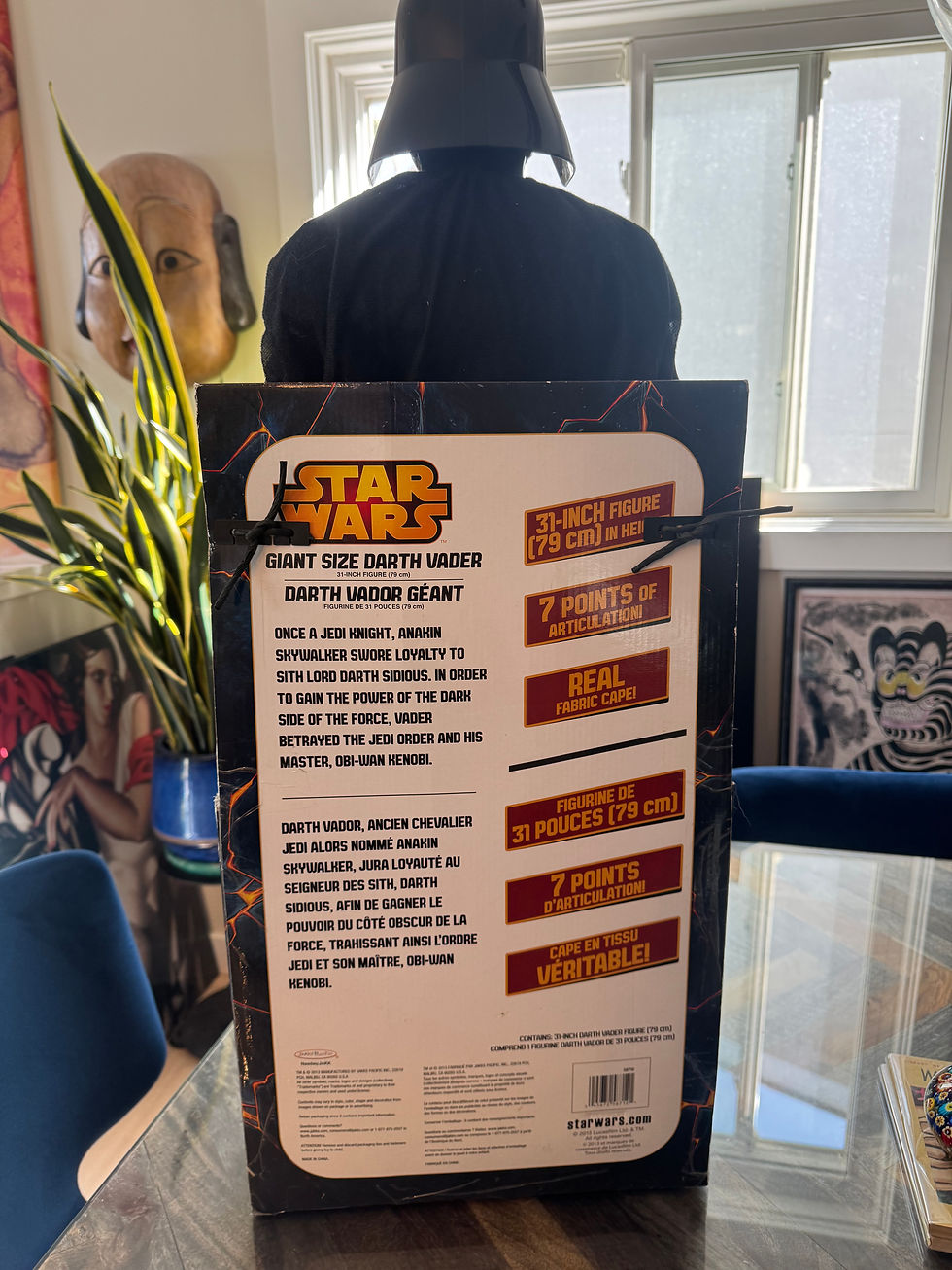 Thumbnail:  STAR WARS 31” DARTH VADER Giant Action Figure Jakks Pacific 2