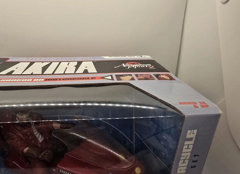 Thumbnail: McFarlane Toys AKIRA Kaneda on Motorcycle Bike Deluxe Box set Action Figure