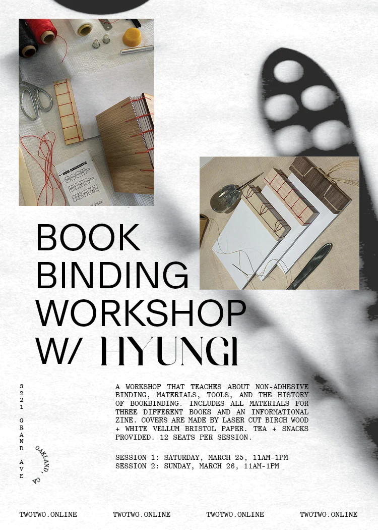 Oakland: Bookbinding Workshop @ Two Two