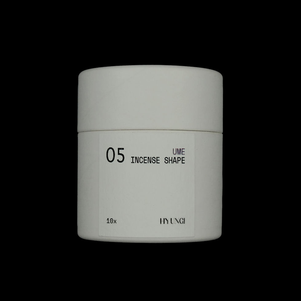 Hyungi: 05 Ume Incense Shapes