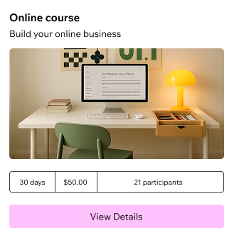 A sample offer for an online course subscription.