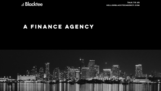 accounting landing page example