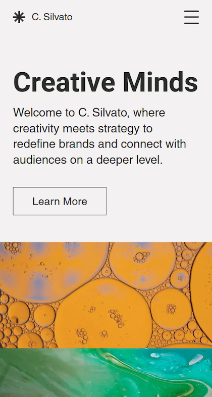 marketing consultant website template