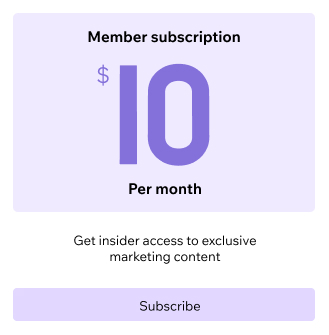 A sample offer for a paid membership subscription.