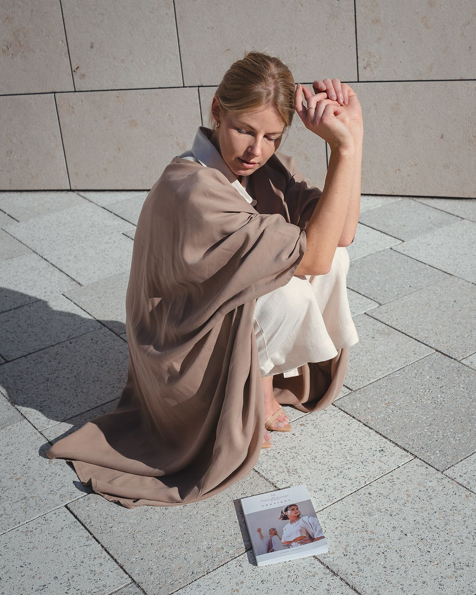 Miniaturbild: GRACE Cardigan | Natur | Tencel