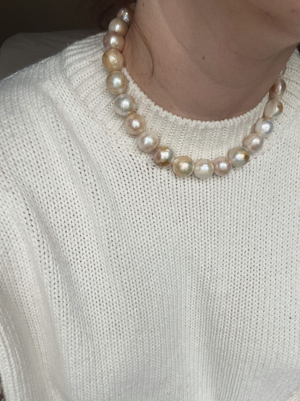 Thumbnail: Baroque Pearl Necklace