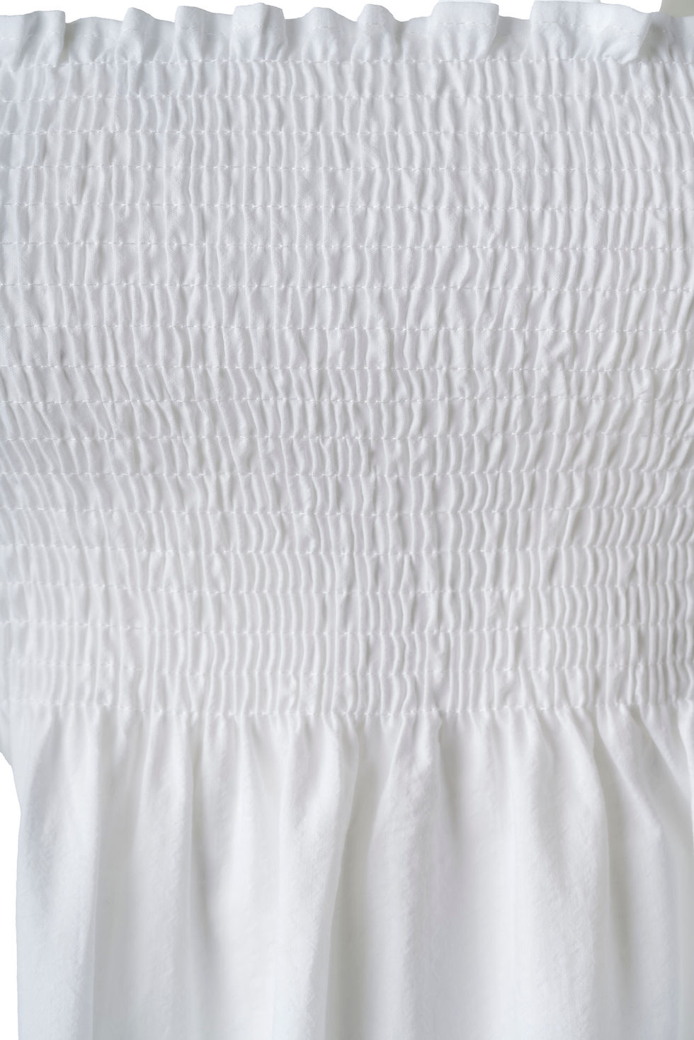 Thumbnail: White Smock Dress