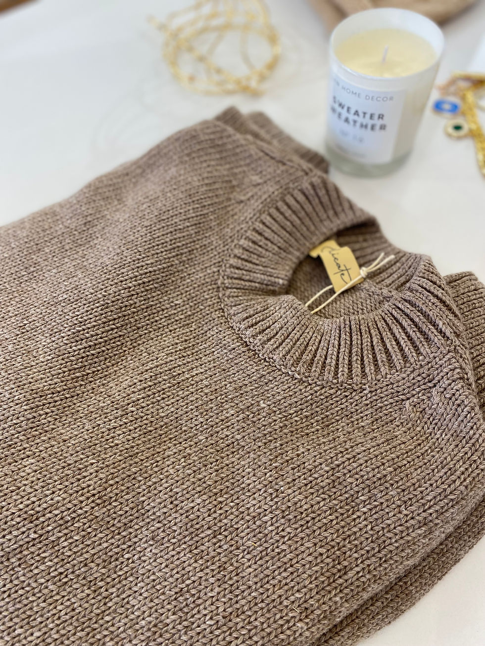 Thumbnail: Mink Crew Neck Sweater