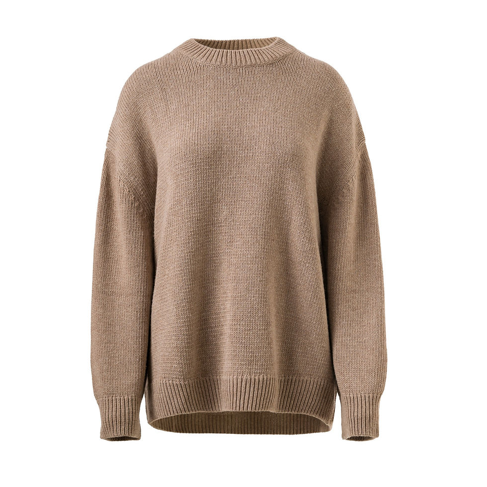 Thumbnail: Mink Crew Neck Sweater