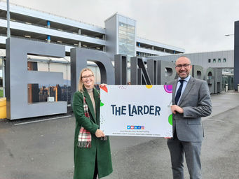 The Larder announced as Edinburgh airport's charity of the year