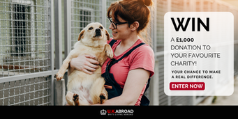 UK.ABROAD Launches £1,000 Charity Challenge 