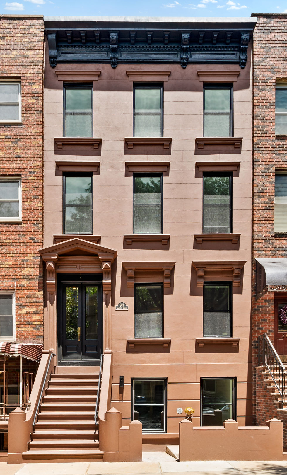 Luxurious condominium or townhome conversion with 4 units in Park Slope at 263 Sackett, Brooklyn, NY
