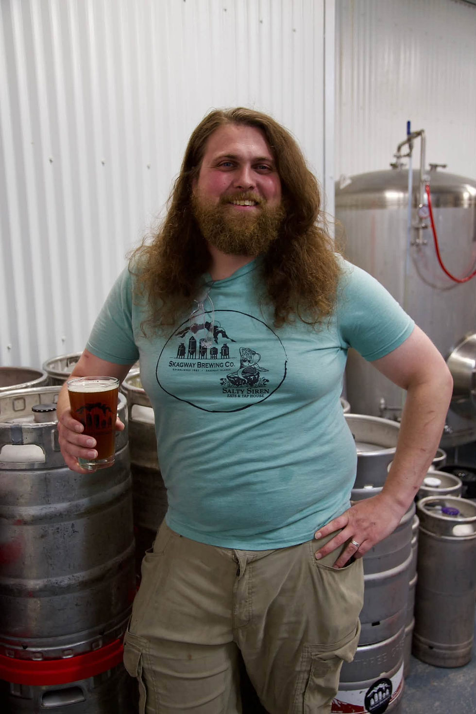 Head brewer, Tyler Mills