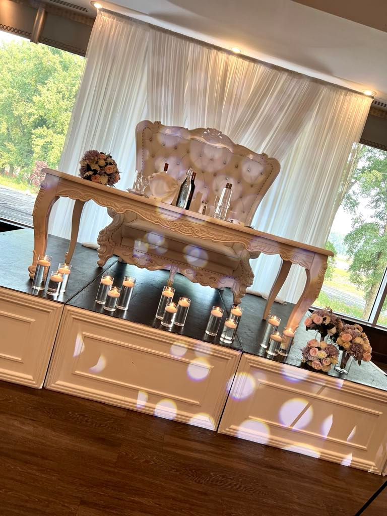 Sweetheart Table Decor