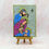 Thumbnail: maria and Joseph stained glass handmade card img3