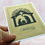 Thumbnail: nativity black die cut on kraft bg img8